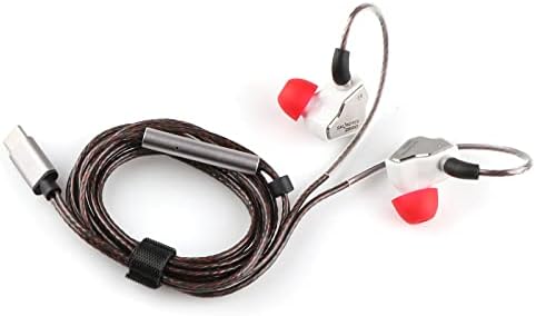 Discover Unmatched Audio Quality with Linsoul 7 Hz Salnotes Zero Hi-Fi In-Ear Earbuds – 10 mm Dynamic Driver for Rich Sound, Durable Stainless Steel Design, Detachable OFC Cable, Type C Connectivity with Mic – Perfect for Audiophiles and On-the-Go Music Lovers