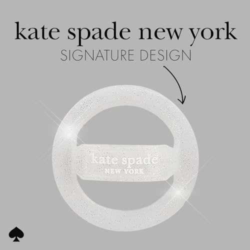 Transform Your Mobile Experience with the kate spade new york Tortoiseshell Magnetic Phone Ring Grip & Stand – Stylish, Removable & Mag Safe Compatible for Ultimate Convenience and Secure Handling