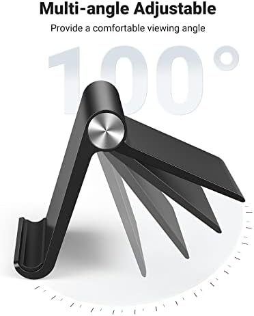 UGREEN Dual Pack Adjustable Tablet Stand Holder for Desk – Versatile i Pad and Phone Support for Enhanced Productivity, Ergonomic Comfort, and Sleek Design in Black and White – Perfect for Home and Office Use, Multi-Angle Viewing, and Portable Convenience