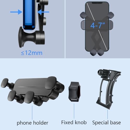 Honda CR-V 2012-2016 Car Phone Holder Mount – Premium Smartphone Bracket for Enhanced Driving Safety and Convenience, 360-Degree Rotation, Easy Installation, Perfect Fit for Your Auto Interior Accessories