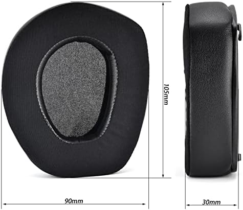 Premium Protein Leather Ear Pads for Sennheiser HDR RS165, RS175, RS185, RS195 Wireless Headphones – Enhanced Comfort with Added Thickness, Superior Sound Isolation, and Effortless Installation