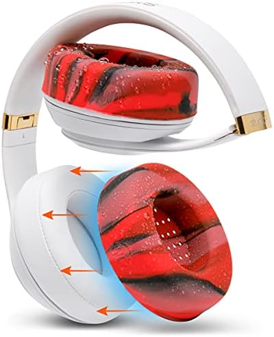 Upgrade Your Beats: WC Sweat Z Studio Earpad Covers for Studio 2 & 3 | Revolutionary Sweatproof Design, Effortlessly Washable, Perfect Fit | Unmatched Protection for Headphones & Enhanced Comfort