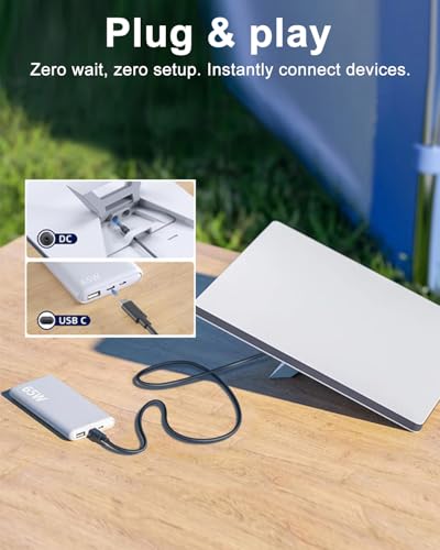 Starlink Mini Power Cable 10 FT USB-C to DC5521 – Heavy Duty 20 AWG Waterproof Outdoor Cable with IP68 Rating, Compatible with 100 W Power Banks and PD Chargers, Featuring Surge Protection for Reliable Satellite Internet Connectivity in Any Environment