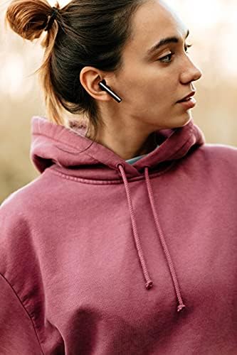 Phiaton ODDICT TWIG True Wireless Earbuds with EQ App – Premium Bluetooth Earbuds Featuring Dual 12 mm Carbon Drivers, Touch-Control, IPX4 Water Resistance, and Quick Wireless Charging – Tailored Comfort with Silicone Tips in Aluminum Gray
