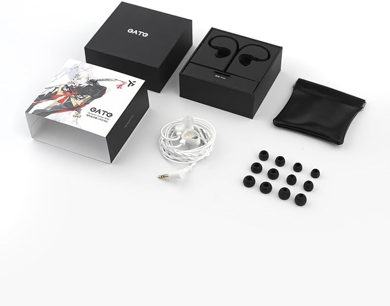 Experience Unmatched Audio Clarity with Fanmusic TRUTHEAR GATE Dynamic Driver In-Ear Headphones – Sleek Black Design, Detachable 0.78 mm 2-Pin Cable, and Integrated Microphone for Seamless Connectivity and Comfort, Perfect for Audiophiles and Everyday Listeners – Elevate Your Music Journey Today
