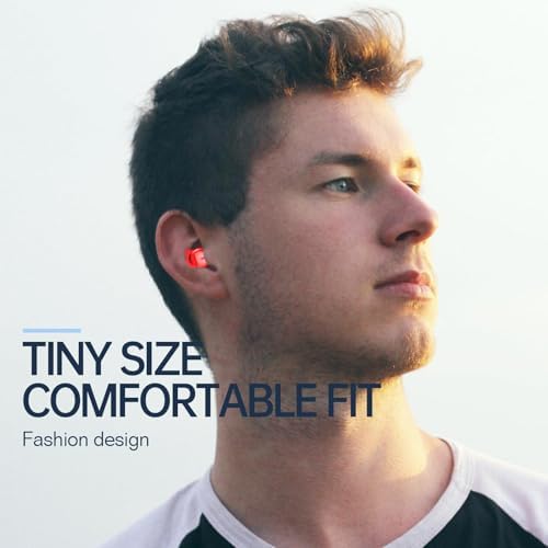 Elevate Your Rest with Hulaed’s Invisible Sleep Earbuds – Cutting-Edge Bluetooth 5.3 Wireless Technology for Side Sleepers, Engineered for Maximum Noise Isolation and Ultimate Comfort – Lightweight, Durable Design Perfect for Sleep, Travel, and Active Lifestyles – Experience Serenity Anywhere