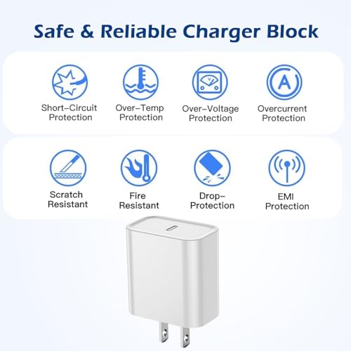 Ultimate 10 FT Fast Charging i Phone Bundle: USB C to Lightning Cable & Type C Wall Adapter – Unmatched Speed & Convenience for i Phone 14/13/12/11/X Models – Dual Pack for Home & Office Use – Premium Quality Charging Solution