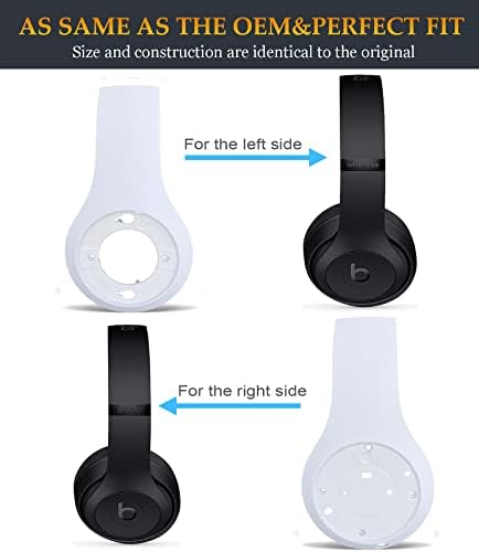 Upgrade Your Beats Studio Headphones with Premium Shadow Gray Replacement Outer Shell – OEM-Compatible Panel for Studio 2 and Studio 3 Models – Enhance Durability, Noise Isolation & Sound Quality – Effortless Installation for Renewed Audio Experience