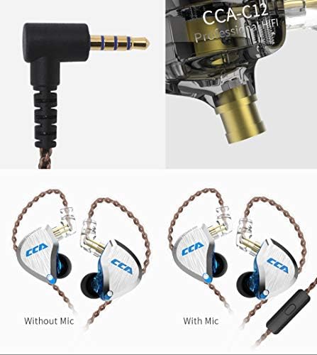 Elevate Your Sound Experience with CCA C10 Hybrid IEM Earphones – 4 BA + 1 DD Configuration for Unmatched Audio Clarity, Detachable Cable for Customization, and Built-in Microphone for Gaming & Calls – Stylish Purple Design for Musicians and Gamers Alike!