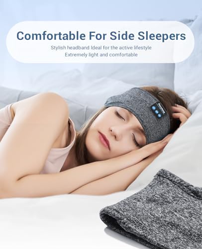 Perytong Wireless Bluetooth Sports Headband Headphones – Ultimate Comfort & Crystal-Clear Sound for Sleep, Yoga & Jogging – Perfect for Insomnia Relief, Meditation, and Easy Device Pairing