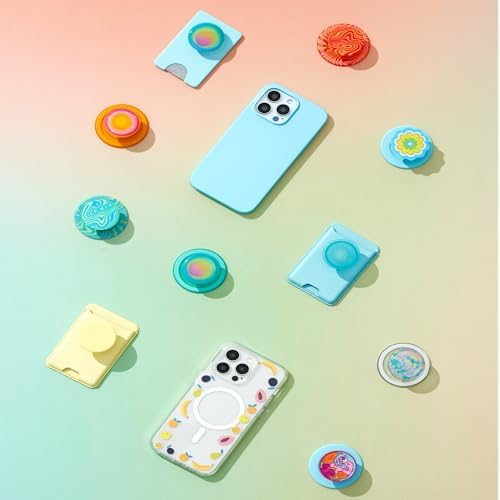 Mag Safe-Ready Tidepool Lava Pop Socket Phone Grip & Stand – Magnetic Hold for Effortless Wireless Charging, Hands-Free Viewing, and Stylish Functionality – Transform Your Mobile Experience with Enhanced Compatibility and Unique Design