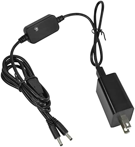 SAVIOR HEAT 7.4 V Dual Port USB Wall Charger – High-Speed Adapter for Heated Gear with Enhanced Compatibility & Compact Design for Outdoor Enthusiasts – Reliable Power Solution for Li-Polymer Batteries