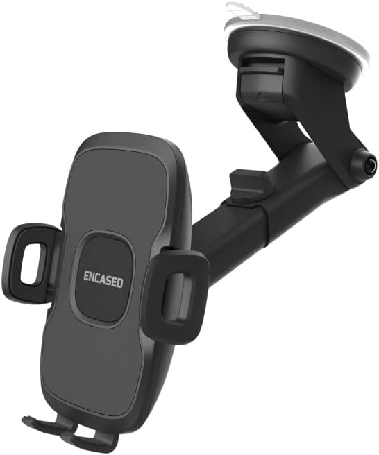 Premium Encased Car Phone Mount for Motorola Devices – Secure Dashboard & Window Holder for Moto G Power, G Stylus, G Pure, G Play with Case-Friendly Design and 360-Degree Rotation for Enhanced Navigation and Safety