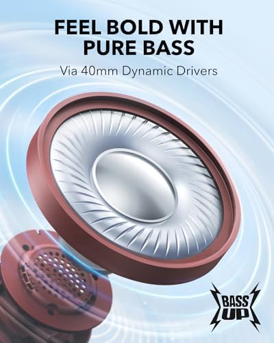 Soundcore H30 i Wireless On-Ear Headphones – Experience Unmatched 70-Hour Playtime with Bluetooth 5.3 Connectivity, Ultra-Lightweight Comfort, and Foldable Design for Effortless Portability and Deep Bass Enjoyment, Perfect for Music Lovers and Professionals Alike