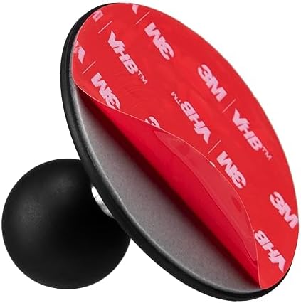 FANAUE Versatile 1″ Flex Adhesive Ball Base for RAM Mounts – Secure and Adaptable Phone Mounting Solution for Motorcycles, Bicycles, and Car Dashboards – Durable Suction Cup Design for Unmatched Stability and Effortless Adjustments