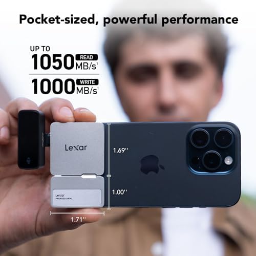 Elevate Your Connectivity with the Lexar Professional Go Portable USB-C Hub – Ultra-Compact 4-Port Design for Lightning-Fast Data Transfer Up to 10 Gbps – Perfect for Smartphones, PCs, Macs, and Tablets – Maximize Productivity On-the-Go!