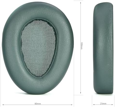 Transform Your Listening Journey with Premium Replacement Ear Pads for JLAB JBuds Lux ANC – Luxurious Soft Leather, Superior Noise Isolation Foam, Unique Green Aesthetic, and Hassle-Free Installation for Unmatched Sound Clarity