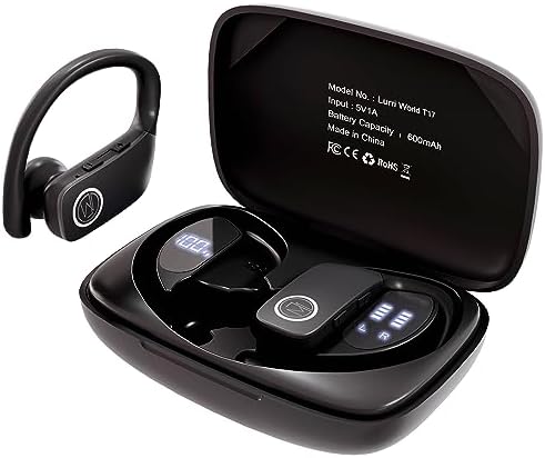 Unleash Your Active Lifestyle with T17 True Wireless Over-Ear Earhook Sports Headphones – High Fidelity Sound, Bluetooth Connectivity, and Enhanced Durability for Ultimate Performance