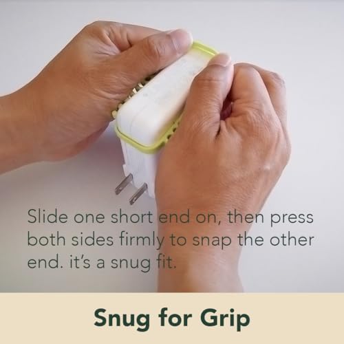 Eco-Conscious 2-Pack Mac Book Cable Organizer: Lightweight 3 D Printed Travel Cord Reel for 61 W-140 W Chargers | Ultimate Solution for Tangle-Free Charging | Durable TPU Design for Professionals, Students & Travelers Seeking Efficient Cord Management