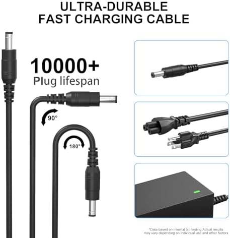Ultimate Ears Hyperboom 19 V AC Power Adapter – Reliable Charger for Uninterrupted Bluetooth Sound – Lightweight, Durable Power Supply for Enhanced Audio Experience – Compatible with Models S00175, 884-001085, 984-001591, 984-001689 – Perfect for Parties, Picnics, and Home Use