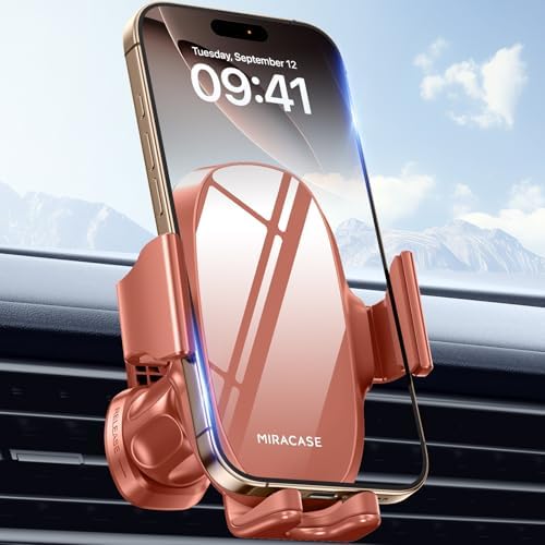 Revolutionize Your Driving Experience with the Miracase 2 nd Generation Universal Phone Holder – 3-in-1 Air Vent Mount for i Phone 16/15/14/13/12/11 and All Smartphones – Enhanced Stability, 360-Degree Rotation, and Hands-Free Convenience for Safer Navigation