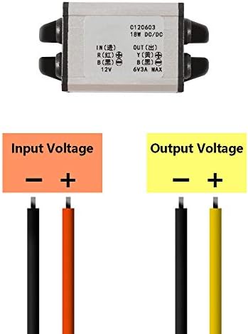 Advanced Waterproof DC Step-Down Converter Module – Seamlessly Converts 8-40 V Input to 3-24 V Output for Reliable 3 A Power Supply in Automotive Applications – Exceptional Voltage Regulation for Optimal Performance of Car and Truck Accessories