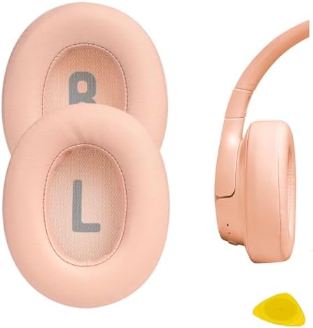Transform Your JBL Headphones with Geekria Quick Fit Replacement Ear Pads – Premium Memory Foam Ear Cushions for Enhanced Comfort and Sound Isolation – Compatible with JBL Tune 700 BT, 750 BTNC, 710 BT, 720 BT, 760 NC, 770 NC – Sleek White Design for Modern Aesthetic – Easy Installation for Long-Lasting Audio Enjoyment and Hygiene
