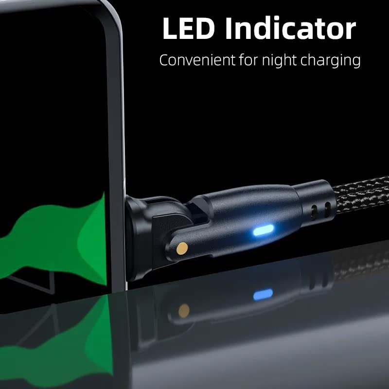 Revolutionize Your Charging Experience with the 6 ft USB C to USB C Fast Charging Cable – 60 W Power Delivery, 180° Rotating Connector, Durable Nylon Braided Design, Includes USB A Adapter for Ultimate Compatibility with i Phone 16/15, Mac Book, i Pad, Galaxy S24, and More