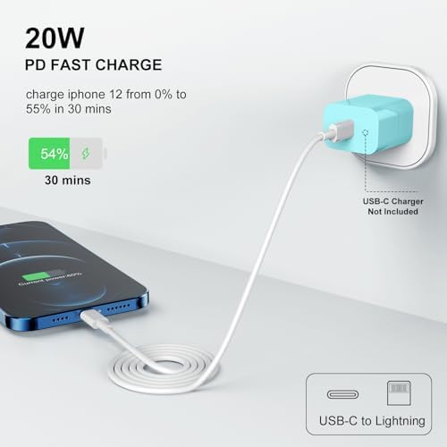Fast Charging Multi-Port USB C Power Adapter – 5-Port 40 W Wall Charger for i Phone 16 Pro Max, 16 Pro, 15 Pro Max, and More – Compact Cube Design with 3 USB-C and 2 USB-A Ports – Ideal for Efficient Device Charging in Homes and Offices – Built-in Safety Features for Overcharging Protection – Perfect for Busy Professionals and Families