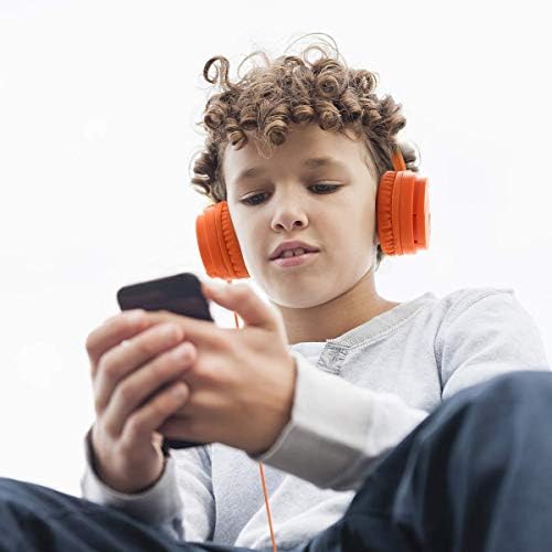 Gorsun Pink Adjustable Kids Headphones – Lightweight Stereo Earphones for Toddlers, Customizable Fit for Growing Ears, Durable Design for Learning & Play, Ideal for All Devices, Protect Hearing with Volume Limiting Features