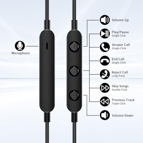 Premium USB C Noise-Canceling Earbuds with Microphone – Advanced In-Ear Headphones for i Pad A16, Galaxy Z Flip 7, Fold 6, S25, i Phone 16 Pro Max, Pixel 9 – Tangle-Resistant Magnetic Design for Exceptional Sound Clarity & Comfort – Ideal for Audiophiles Using i Phone & Android Devices