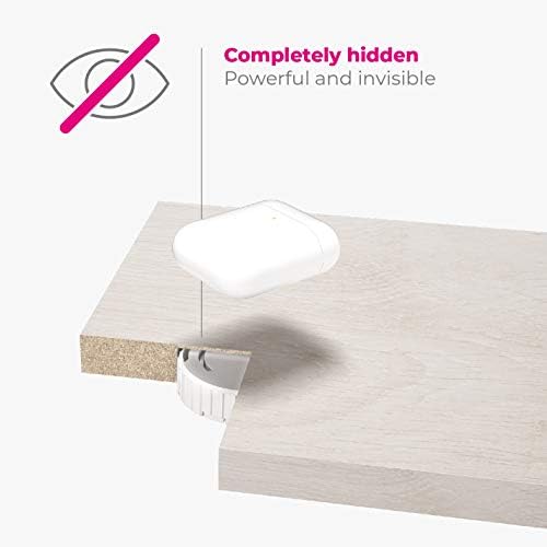 Transform Your Space with Eggtronic Invisa-Qi Wireless Charger | 10 W Hidden Qi-Certified Charging Solution for Effortless Smartphone Power | Seamlessly Integrate into Any Surface for Clutter-Free Living | Ideal for DIY Installation in Desks, Nightstands, and More | Experience Fast Charging and Stylish Convenience