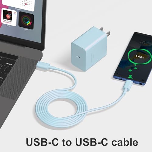 Experience Unmatched Charging Power with the 45 W USB-C Fast Charger & 10 FT Cable – Perfect for i Phone 16/15 and Samsung Galaxy Devices, Offering Superior Durability and Universal Compatibility for All Your Charging Needs.
