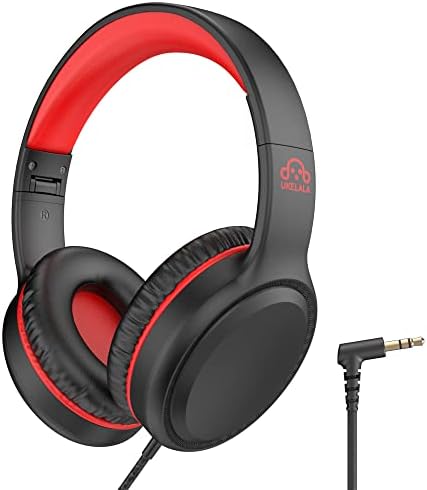 U2 Kids’ Lightweight Wired Headphones in Stylish Pink – Comfortable On-Ear Design Perfect for School, Travel, and Home | Durable, Easy-to-Use Headphones Compatible with i Pads, Tablets, and Laptops | Ideal for Young Girls and Students Seeking Engaging Audio Experience