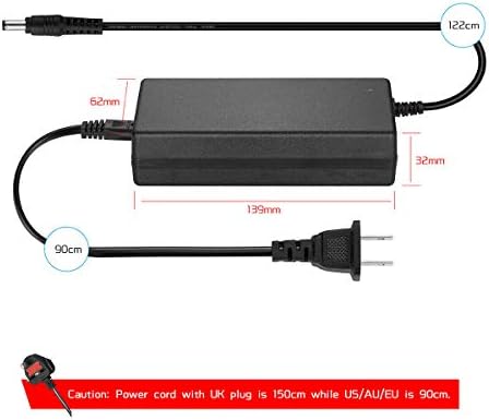 Nobsound 150 W 24 V 6 A Universal Power Supply Adapter – High-Performance AC to DC Power Brick for Amplifiers with Safety Protection and Global Compatibility for Enhanced Audio Quality