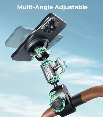 Revolutionary Qi2 Mag Safe Car Mount for i Phone 16 Pro Max – 2-in-1 Dashboard & Air Vent Holder with Strong Adhesive, Heat-Resistant Design, 360° Rotational Capability & Magnetic Convenience for Enhanced Driving Safety and Seamless Access to Navigation & Music