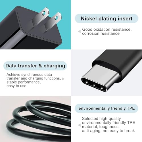 18W USB Type C Charger for Beats Powerbeats Pro 2 Earbuds Beats Solo 4, Beats Studio Buds Pro/Plus, Beats Flex Pro/Pill 2024, Beats Studio Pro/Pill x Kim Kardashian Headphones Case Charging Cable Cord – Enhanced Compatibility and Speed