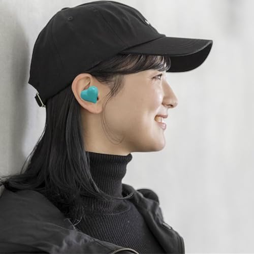 Heart-Shaped Bluetooth 5.3 Earbuds for Couples – Stylish Purple Wireless Earphones with Exceptional Hi-Fi Stereo Sound, Advanced Noise-Canceling Technology, and Portable Charging Case for Active Lifestyles and Romantic Escapes