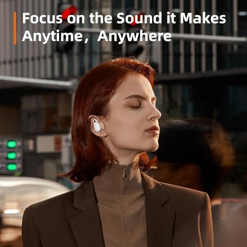 IPX8 Waterproof Wireless Earbuds with Touch Control – Bluetooth 5.3 Headphones for Sports & Workouts, Deep Bass Sound, Ergonomic Fit, and 30-Hour Playtime for Ultimate Audio Enjoyment and Active Lifestyle