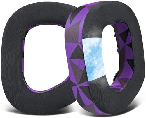 SOULWIT Premium Cooling-Gel Earpads for Corsair HS80 Max/HS80 USB Wired/HS80 RGB Wireless Headsets – High-Density Noise Isolation Foam for Enhanced Comfort and Immersive Gaming Experience – Effortless Installation and Sleek Black Design