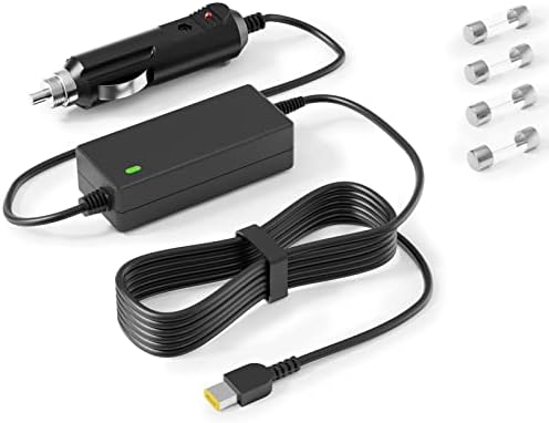 Universal VHBW Car Charger for Lenovo Laptops – Powerful 90 W, 65 W & 45 W Options Compatible with Think Pad, Yoga, and Ideapad Models – Fast Charging with Enhanced Safety Features – ETL & CE Certified for Maximum Reliability – Ideal for On-the-Go Professionals and Students – 4 Replaceable Fuses for Long-lasting Performance – Effortless Compatibility with Extensive Lenovo P/N List – Your Reliable Solution for Laptop Power Needs in Any Vehicle – Enjoy Peace of Mind with Over-Voltage, Over-Current, Short-Circuit, and Overheating Protection – Backed by a 30-Day Money-Back Guarantee and 12-Month Warranty – Elevate Your Charging Experience with VHBW’s Premium Quality Design.