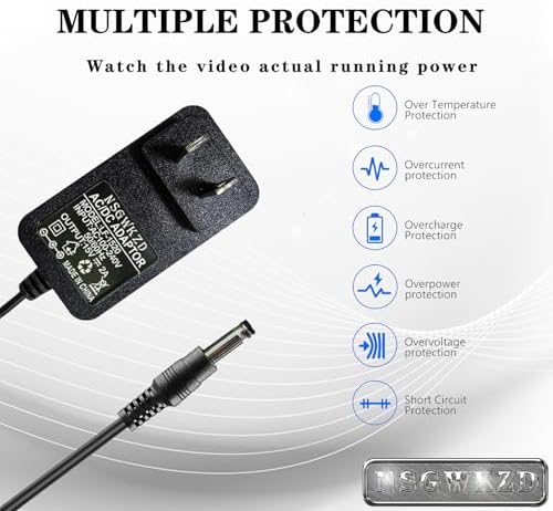 Dewalt DXAEPS14 Jump Starter Power Charger – 15 V AC/DC Adapter with 5-Foot Enhanced Cable for Ultimate Compatibility and Performance Boost – Reliable Portable Power Supply for Emergency and On-the-Go Use