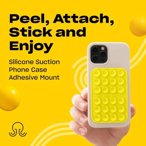 Ultimate Stability Turquoise Silicone Suction Phone Holder – Hands-Free Mount for i Phone & Android – Compact 2.6″ x 3.9″ Design – Elevate Your Selfies and Videos with Superior Grip and Versatile Functionality – Essential Content Creation Accessory for Effortless Capturing and Live Streaming