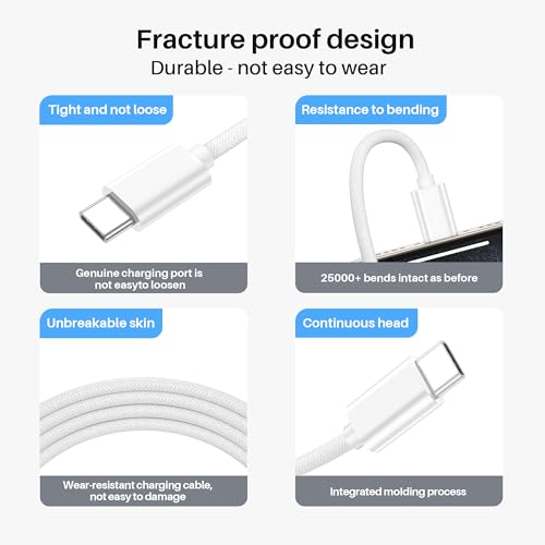 Compact 6-Inch USB A to USB C 3.1 Cable – 2-Pack for High-Speed 10 Gbps Data Transfer & Fast Charging | Perfectly Compatible with i Phone 15, Mac Book Pro, i Pad Pro, Samsung Galaxy S24, and Google Pixel | Ideal for Travel & Clutter-Free Connectivity | Durable Design for Everyday Use