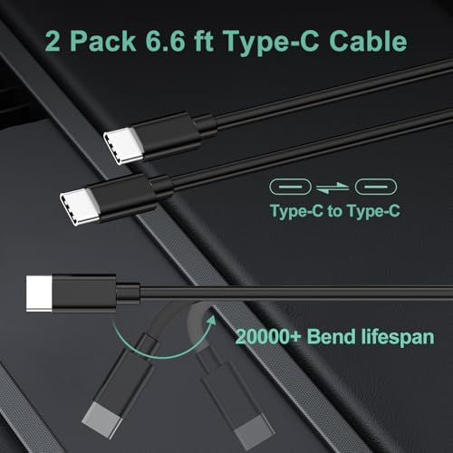 Ultra-Fast 45 W USB C Charger Set for Samsung Galaxy Devices – Dual Car & Wall Charging Solution with 6.6 ft Cables – PPS Type C Compatibility for Galaxy S25 Ultra/Plus/S24/S23/S22/S21 FE/Note 20/W25 & Tab S10+/S9 – Compact, Durable Power for Home & Travel