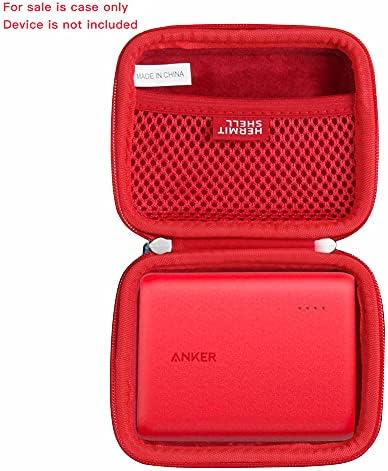 Hermitshell Premium Hard EVA Travel Case for Anker Power Core 13000 Portable Charger – Lightweight Protection with Custom-Fit Design for Ultimate Portability and Accessibility – Ideal for On-the-Go Charging and Travel Safety