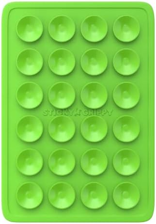 Premium Silicone Suction Phone Mount for i Phone & Android – Hands-Free Holder for Tik Tok, Selfies & Fidgeting – Versatile Shower Mirror & Smooth Surface Compatibility – Stylish Chocolate Finish for Enhanced Functionality and Aesthetic