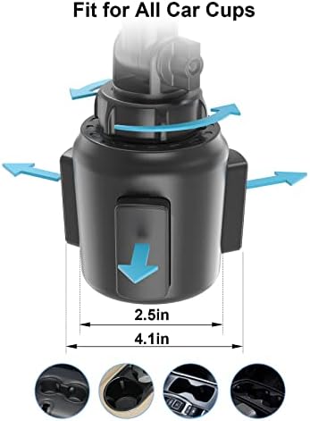 Transform Your Driving Experience with the SUPERONE 2025 Mag Safe Cup Holder Charger – 15 W Fast Charging Solution for i Phone 16, 15, 14, 13, 12 Pro Max, Plus, and Mini – Features Adjustable Gooseneck for Optimal Viewing and Stability – Perfect Accessory for On-the-Go Professionals and Tech Enthusiasts. Effortlessly power your devices while navigating with hands-free convenience. This innovative cup holder mount ensures a secure fit in standard cup holders while providing rapid 15 W charging for your latest i Phone models. Designed for maximum compatibility, the adjustable gooseneck allows you to customize the angle for easy access, making it ideal for GPS navigation or hands-free calls. Crafted from durable materials, the SUPERONE charger is built to endure daily use while maintaining sleek aesthetics. Experience ultimate convenience and stay connected on the road with this cutting-edge charging solution that blends practicality with modern design. Perfect for tech-savvy users looking for reliable performance and efficiency in their automobile accessories.