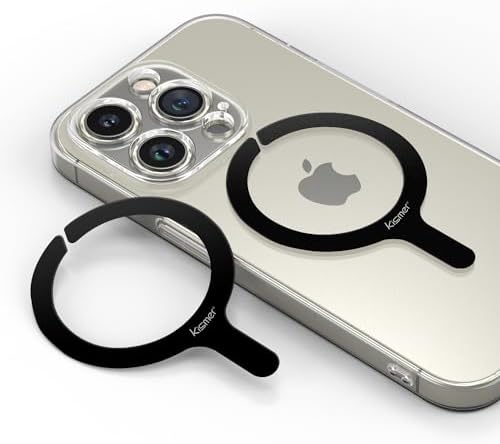 Ultra-Thin Mag Safe Metal Plate Kit – 2-Pack Versatile Magnetic Adapter for Seamless Phone Case Integration, Wireless Charging, and Secure Mounting – Stylish Multicolor Finish for Enhanced Connectivity and Fast Charging Experience