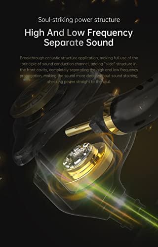 FEDAI X1 Premium Wired Earbuds with Microphone – High-Fidelity In-Ear Monitors for Gaming & Sports – Comfortable Earfins for Optimal Fit, Crystal Clear Sound, 3.5 mm Compatibility for PC and Mobile – Stylish Blue Design Perfect for Daily Use